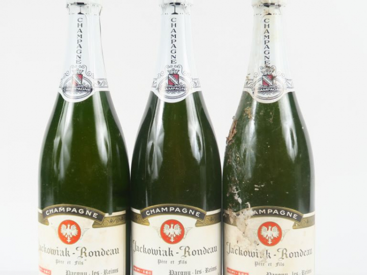 3 BOUTEILLES CHAMPAGNE JACKOWIAK - RONDEAU