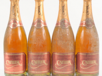 Vente aux enchères 4 BOUTEILLE CHAMPAGNE ROSÉ CATTIER - BS