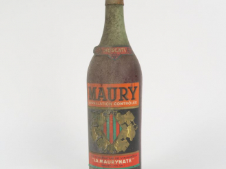 Vente aux enchères 1 VIEILLE BOUTEILLE (1 L) MAURY 'LA MAURYNATE'