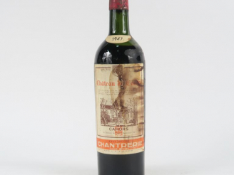 Vente aux enchères 1 BOUTEILLE CHÂTEAU DU CAMP CAHORS - 1947 - MEP-BEP/ET