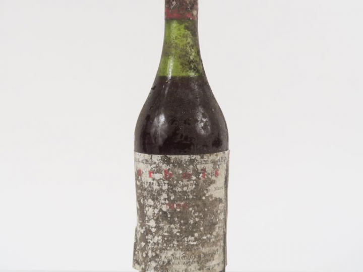 1 BOUTEILLES ARBOIS ROUGE HENRI MAIRE - 1959 - EA/BS