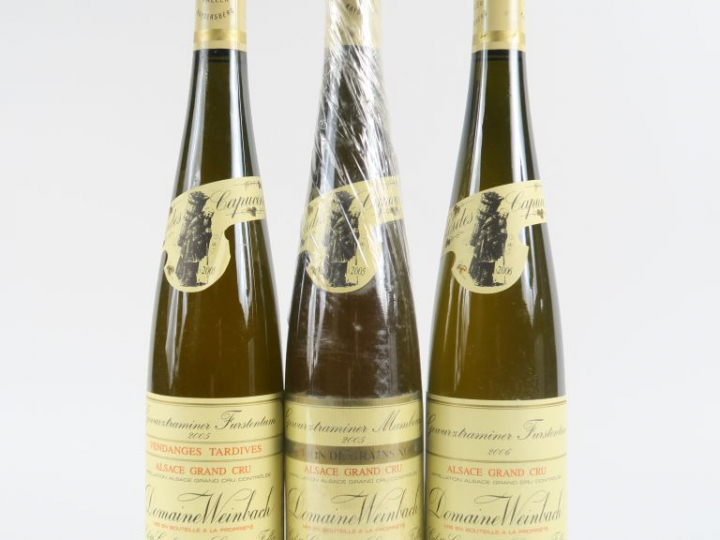 3 BOUTEILLES GEWURZTRAMINER CLOS DES CAPUCINS DOMAINE WEINBACH - 1 FUR
