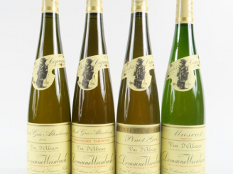 Vente aux enchères 4 BOUTEILLES CLOS DES CAPUCINS DOMAINE WEINBACH : 1 PINOT GRIS ALTENBO