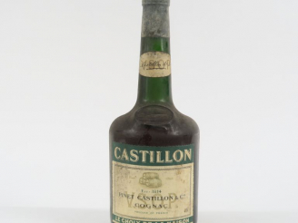 Vente aux enchères 1 VIELLE BOUTEILLE COGNAC CASTILLON 'VSOP'