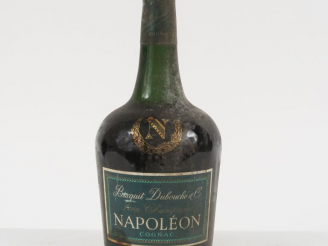 Vente aux enchères 1 BOUTEILLE COGNAC FINE CHAMPAGNE 'NAPOLÉON' BISQUIT DUBOUCHÉ - ELT