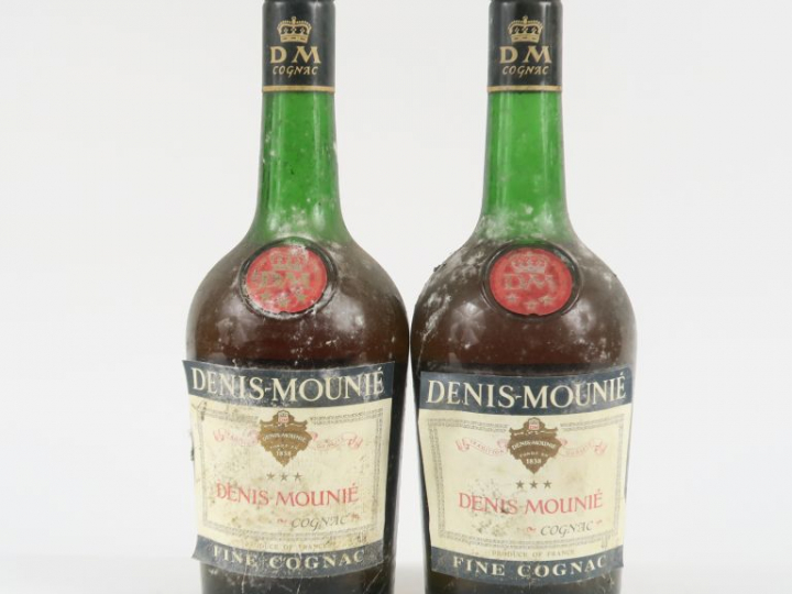 2 BOUTEILLES COGNAC DENIS MOUNIE *** - BS
