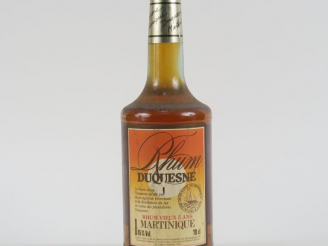 Vente aux enchères 1 BOUTEILLE RHUM DUQUESNE '5 ANS' 45°