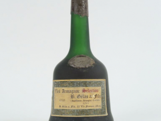 Vente aux enchères 1 BOUTEILLE VIEIL ARMAGNAC 'SELECTION' GELAS