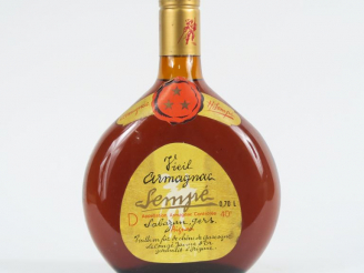 Vente aux enchères 1 BOUTEILLE VIEIL ARMAGNAC SEMPÉ