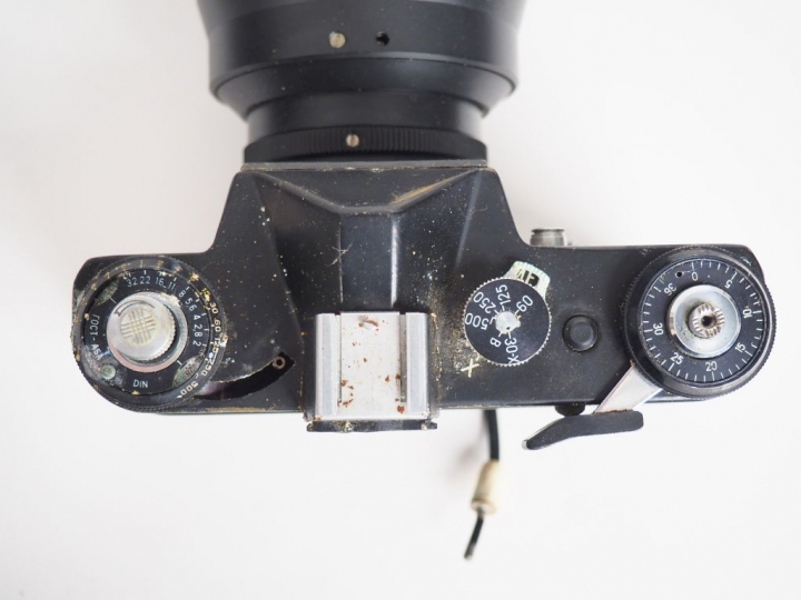 ZENIT FS-12. Appareil photographique graphique 80095211 avec téléobjec