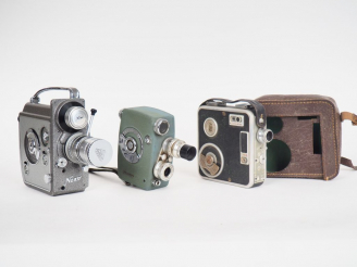 Vente aux enchères Lot de trois caméras :  - NIZO HELIOMATIC 8 Focovario n°229734  avec o