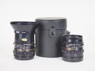 Vente aux enchères Lot de deux objectifs KOWA :  - KOWA F=150mm/1:3,5 n° 461576 avec sa h