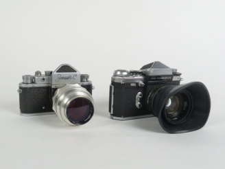 Vente aux enchères Lot de deux apparails photographiques : - ZEHUM-C n°59989231 avec obje