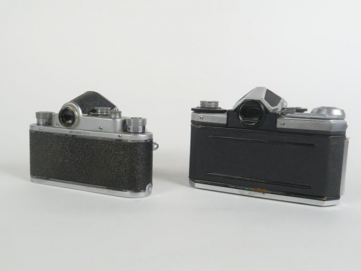 Lot de deux apparails photographiques : - ZEHUM-C n°59989231 avec obje