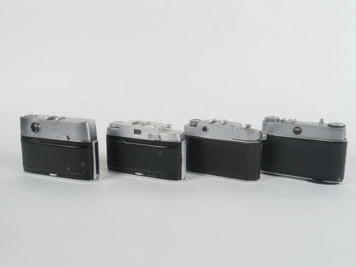 Lot de huit appareils photographiques : - KODAK RETINETTE F n°410450 -