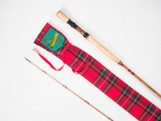 Vente aux enchères FAURE PIERRE. Canne alvéolée creuse, modèle Power n°1, soie 5-6 (8'8 )