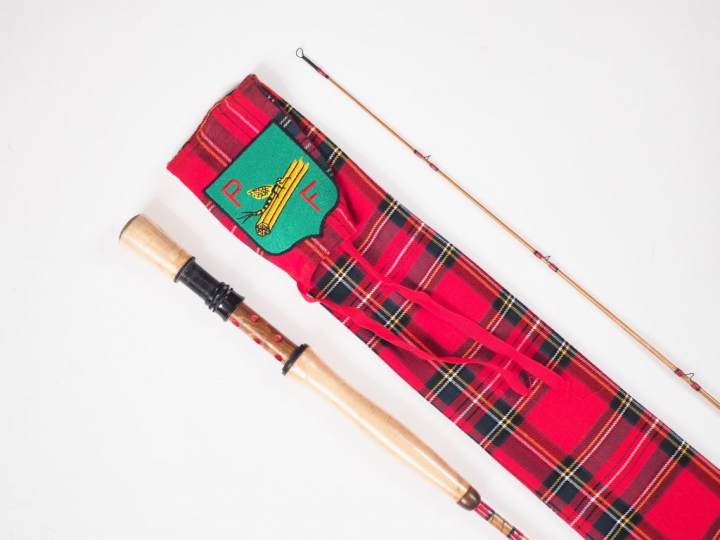 FAURE PIERRE. Canne alvéolée creuse, modèle Power n°2, soie 4-5. ( 8'5