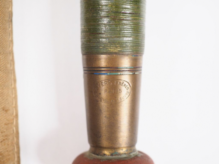 Canne à mouche anglaise en bambou refendu (3,60 m).