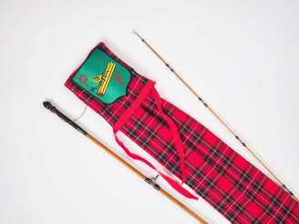 Vente aux enchères FAURE PIERRE. Canne alvéolée creuse, soie 4. ( 7').