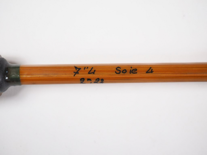 FAURE PIERRE. Canne alvéolée creuse, soie 4. ( 7').