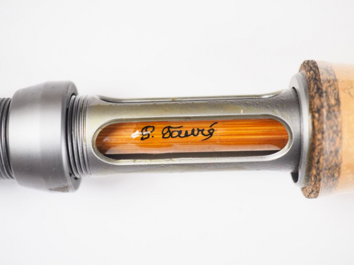 FAURE PIERRE. Canne alvéolée creuse, soie 4. ( 7').