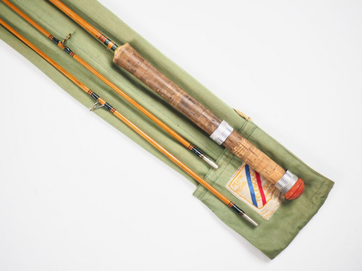 PEZON ET MICHEL. Canne à lancer à deux scions.