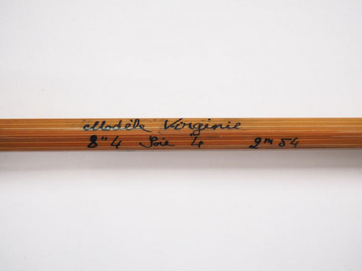 FAURE PIERRE. Canne alvéolée creuse prototype N°1 Modèle Virginie. Soi