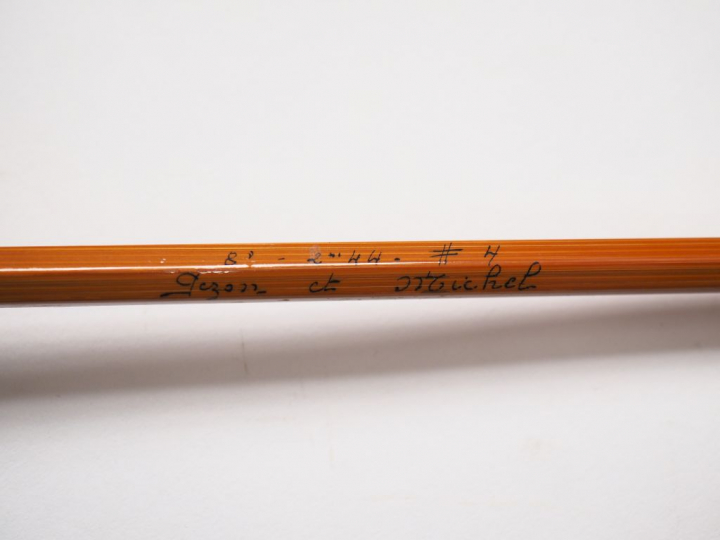 PEZON ET MICHEL. Parabolic Spéciale Normale. Canne à mouche (2,44 m).