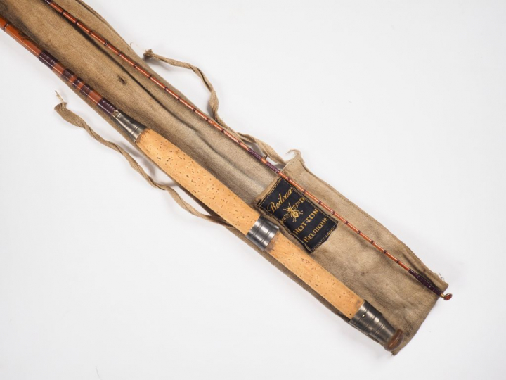 ROILEUX HOTTON. Canne à mouche belge (3 m).