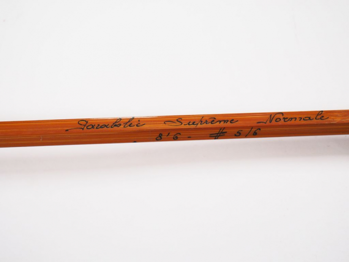 PEZON ET MICHEL. Parabolic Suprême Normale. Canne avec fer de lance da