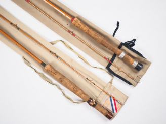 Vente aux enchères Lot de deux cannes à pêche : - PEZON ET MICHEL. Canne Sterling Compéti