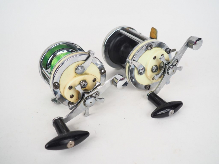 2 moulinets de pêche MITCHELL Captain n°600 et n° 602