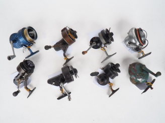 Vente aux enchères Lot de 8 moulinets de pêche dont DOPERR, BABY VAMP, VIPER…
