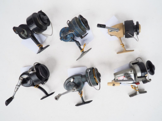 Vente aux enchères Lot de 6 moulinets de pêche dont BRETTON, GALION, KURK ODO, DAIWA….