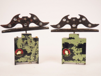 Vente aux enchères 2 miroirs aux alouettes