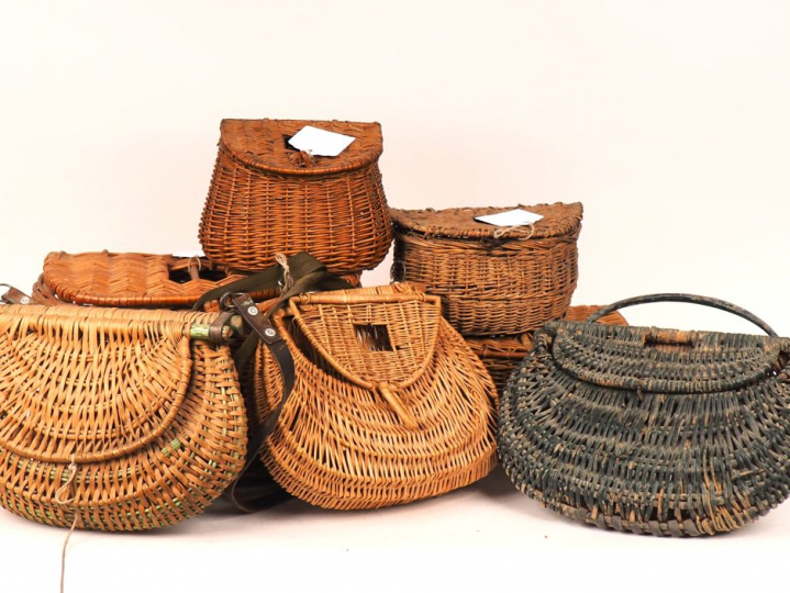 6 paniers en osier