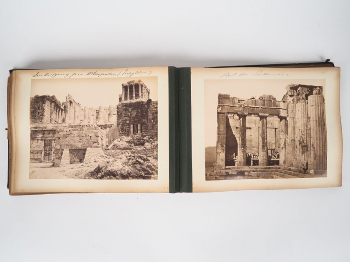 Rudolf HEIM.  "Meine Erste Orient Reise" du 9.04 au 22.06.1893 Album d