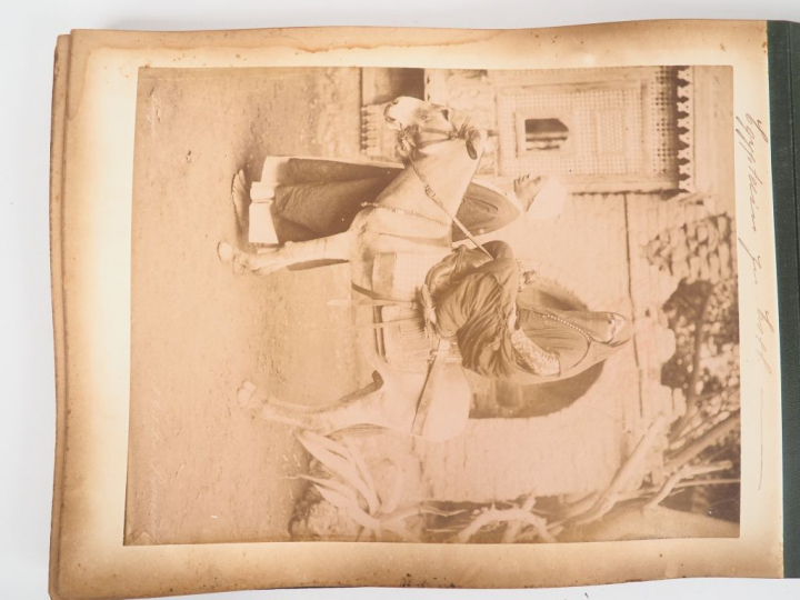 Rudolf HEIM.  "Meine Erste Orient Reise" du 9.04 au 22.06.1893 Album d