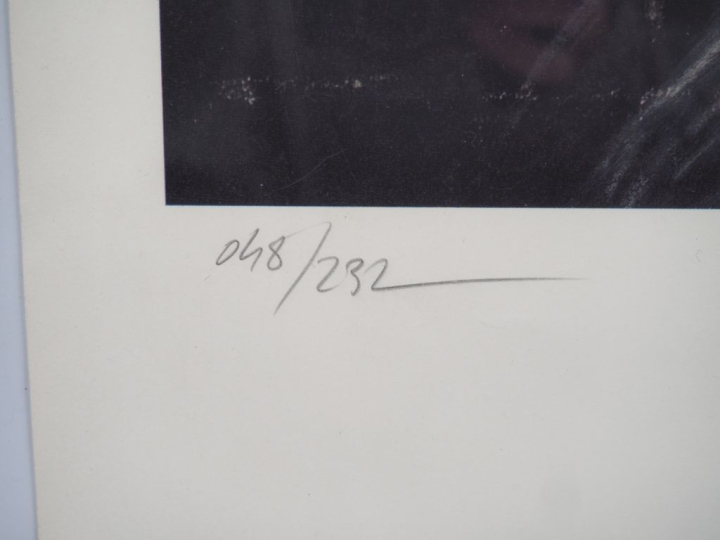 ENKI BILAL. '32 Décembre '. Lithographie, signée et numérotée 48/232. 