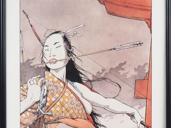 MICHETZ. 'Kogarastu'. Affiche. Dim. 69 x 49 cm.