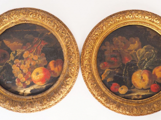 Vente aux enchères Giovanni Paolo CASTELLI dit Il SPADINO (1659 - vers 1730) Paire de toi