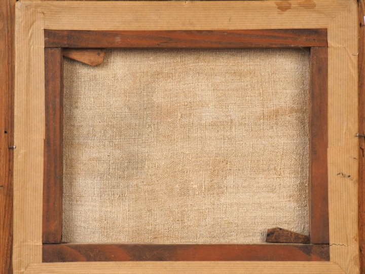 Ecole italienne XVIIème. "La présentation du Christ au temple". Huile 