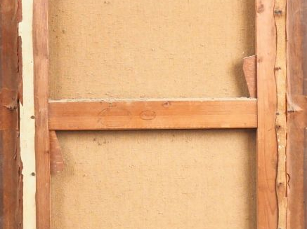 Marius  AVY. "Elégante à l'ombrelle". Huile sur toile, signée en bas à