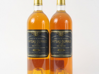 Vente aux enchères 2 BOUTEILLES CHÂTEAU GUIRAUD 1er CC SAUTERNES - 1999