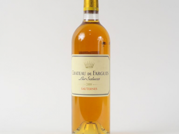 1 BOUTEILLE CHÂTEAU DE FARGUES SAUTERNES - 2009 - BG