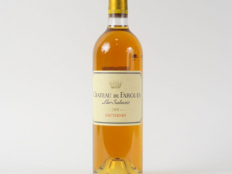 Vente aux enchères 1 BOUTEILLE CHÂTEAU DE FARGUES SAUTERNES - 2009 - BG