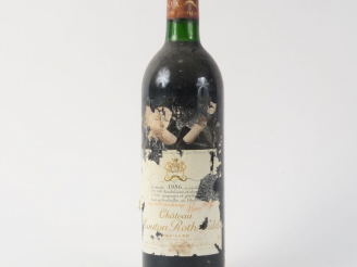Vente aux enchères 1 BOUTEILLE CHÂTEAU MOUTON ROTHSCHILD 1er GCC PAUILLAC - 1986 - BG/ETA