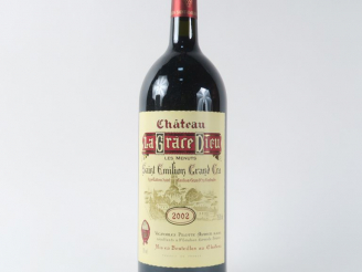 Vente aux enchères 1 MAGNUM CHÂTEAU LA GRÂCE DIEU GC ST EMILION - 2002 - CBO