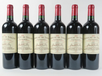 Vente aux enchères 6 BOUTEILLES CHÂTEAU DE SALES POMEROL - 2004