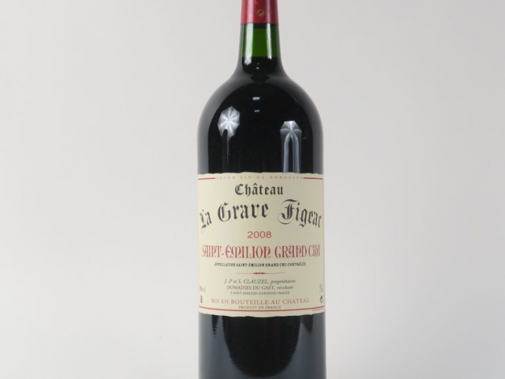 1 MAGNUM CHÂTEAU LA GRAVE FIGEAC GC ST EMILION - 2008